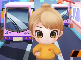 Play Angry Chibi Run now!