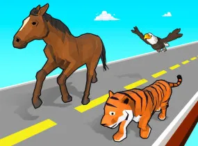 Play Animal Transform Race now!