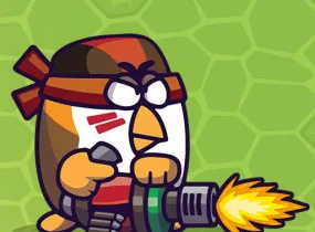 Play Chicken Wars Merge Guns now!