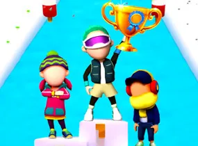 Play Fun Race On Ice now!