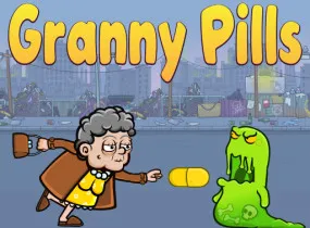 Play Granny Pills - Defend Cactuses now!