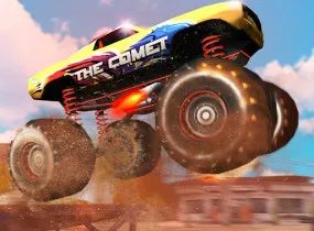 Play Monster Truck Stunt Racing now!