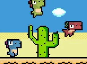 Play Pixel Dino Run now!