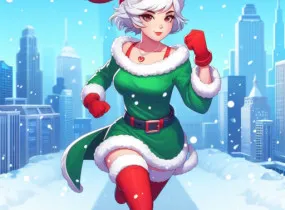 Play Santa Girl Dash now!
