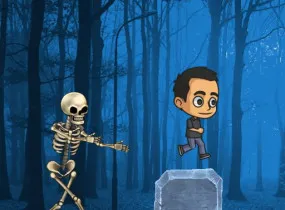 Play Spooky Forest Run now!