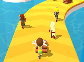 Play Stack Runner Short Path Racing now!