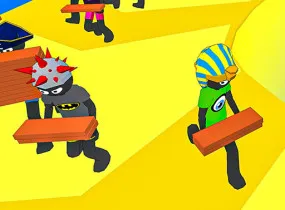 Play Stickman Planks Fall now!