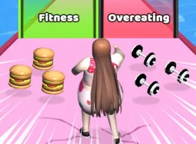 Play Super Star Body Race now!