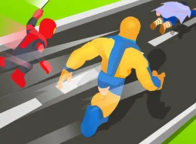 Play Superhero Transform Change Race now!