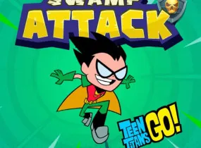 Play Teen Titans Go ! Swamp Attack now!