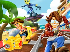 Play Urban Subway Rail Blazers - Texas Run now!